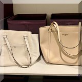 H07. Ralph Lauren and Karl Lagerfeld purses. 